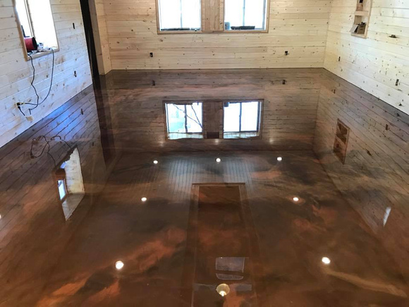HOP reflector done in 2018 by Quality Interior Finishes LLC over sub floor 1