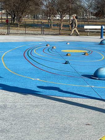 Splash park restore to original design with TF by Commercial Flooring Services, Inc. 2