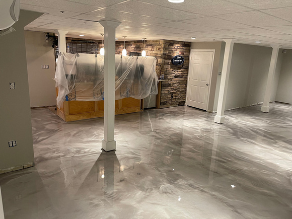 HOP basement reflector by DCE Flooring LLC 4