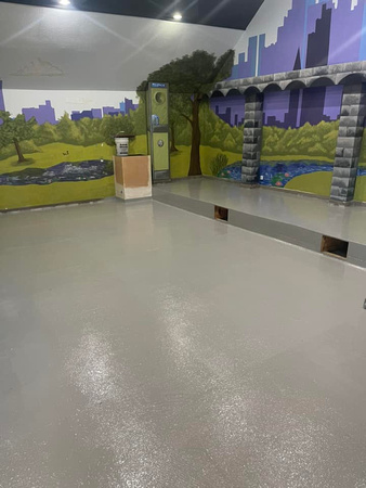 Doggy Daycare HERMETIC™ Flake by Orf Concrete Coatings & Designs LLC 12