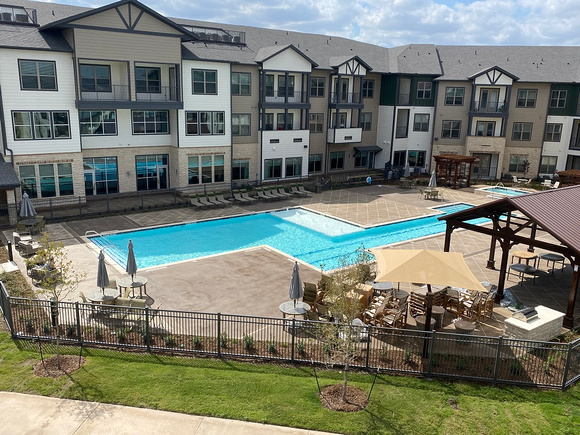 THIN-FINISH™ Overlay at Larkspur Community New Braynfels, TX by Texas Concrete Design 1