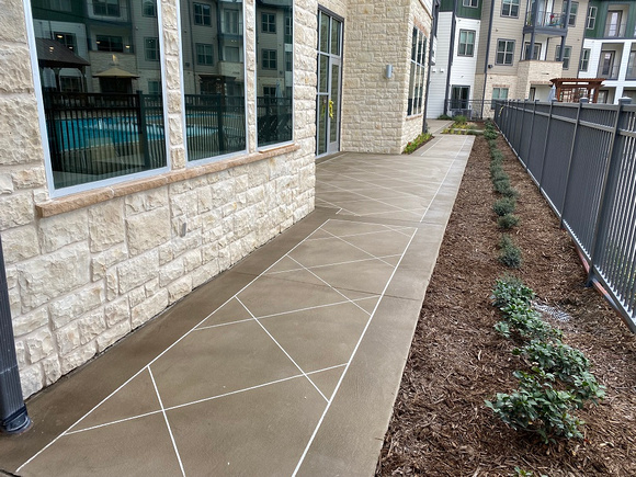 THIN-FINISH™ Overlay at Larkspur Community New Braynfels, TX by Texas Concrete Design 7