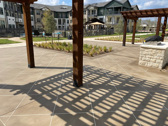 THIN-FINISH™ Overlay at Larkspur Community New Braynfels, TX by Texas Concrete Design 9