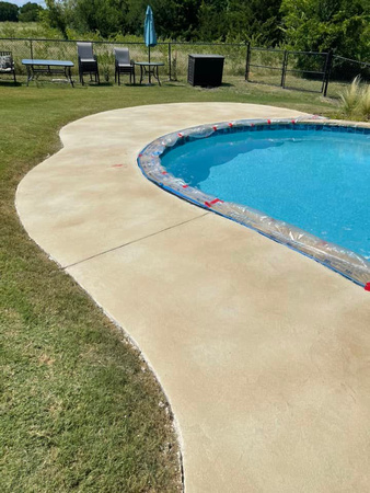 Patio and pool deck THIN-FINISH™ by TexCoat Decorative Concrete 6
