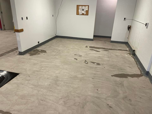 Two Harbors Fire Department meeting area flake by Northern Elite Epoxy 19