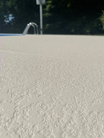 Pool spray knock down finish thin finish by A + L Design, Inc 3