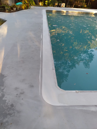 Pool thin finish, CSS, PCC desert beige & chocolate by Kevin Mcilwain 11