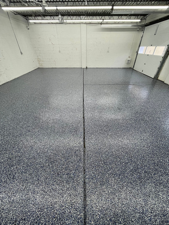 Commercial garage HERMETIC™ Flake by DCE Flooring LLC 6