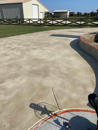 Pool coatings, entryway and sidewalk Decorative Concrete Overlay by Kevin C Durant by  TexCoat Decorative Concrete 2