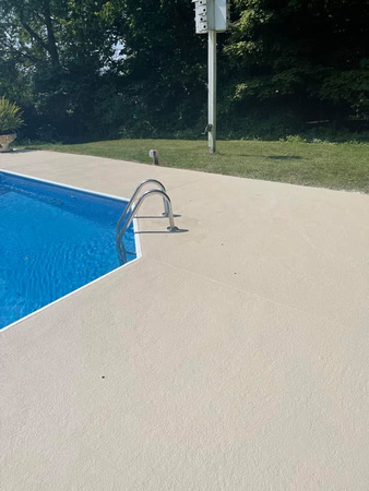Pool spray knock down finish thin finish by A + L Design, Inc 1