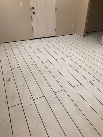 HOP thin finish 'distressed wood' with PCC ultrastone and PT1 by Clayton Wood of Wood Decorative Concrete LLC 7