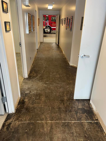 Two Harbors Fire Department meeting area flake by Northern Elite Epoxy 11