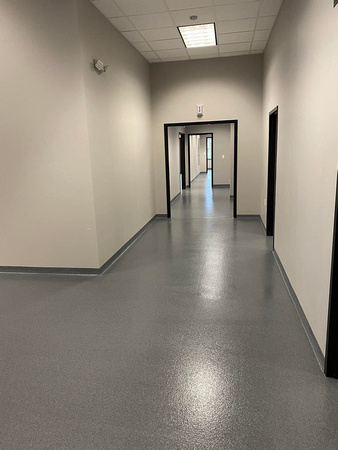 Commercial installed in a commercial film production area at Child Evangelism Fellowship Inc HERMETIC™ Flake by Extreme Floor Coatings, LLC 6