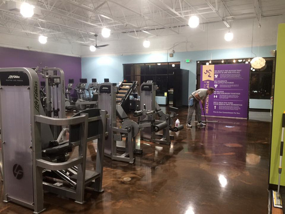Anytime Fitness in Lovingston, VA reflector by Mark Simmons with CTi of Staunton - 4