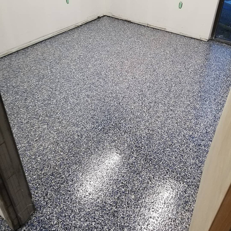 Chiroprator office flake by All Bright Epoxy Floor Coatings - 2