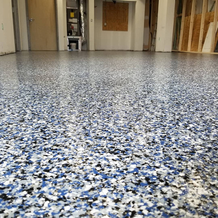Chiroprator office flake by All Bright Epoxy Floor Coatings - 4