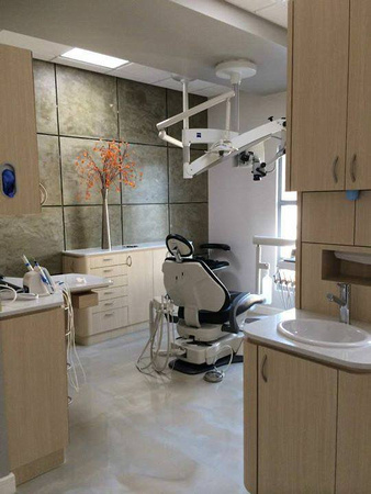 Dentist office relfector by Art Designs in Concrete @artdesingninconcrete - 2