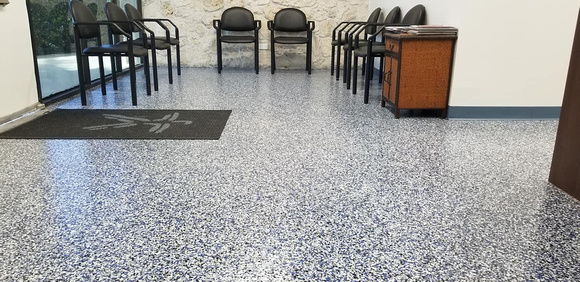 Fyzical Therapy & Balance Centers PBC (West Palm Beach-Flagler) flake by All Bright Epoxy Floor Coatings - 8