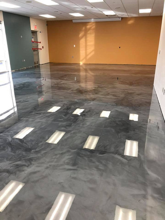 Mckesson pharmaceuticals in Winchester, VA reflector by Floored Solutions, LLC @sjohnsonfloors and Liquid Perfection - 2