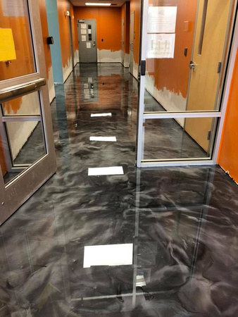 Mckesson pharmaceuticals in Winchester, VA reflector by Floored Solutions, LLC @sjohnsonfloors and Liquid Perfection - 11