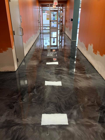 Mckesson pharmaceuticals in Winchester, VA reflector by Floored Solutions, LLC @sjohnsonfloors and Liquid Perfection - 6
