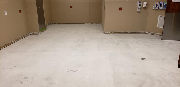 Phase 1 of 6 for Mirimar Surgical Center flake with integrated cove base by All Bright Floor Restoration, LLC - 10
