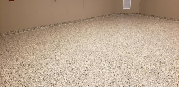 Phase 1 of 6 for Mirimar Surgical Center flake with integrated cove base by All Bright Floor Restoration, LLC - 5