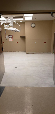 Phase 1 of 6 for Mirimar Surgical Center flake with integrated cove base by All Bright Floor Restoration, LLC - 8