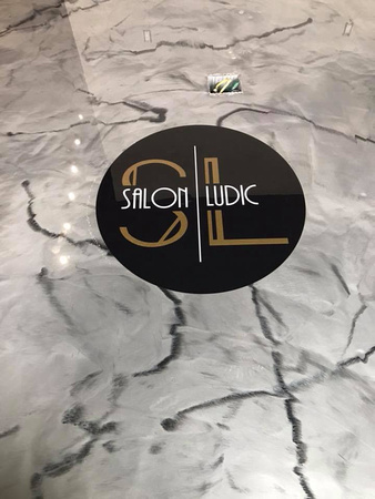 #37 Salon Ludic reflector and logo by Brock Mosher - 3
