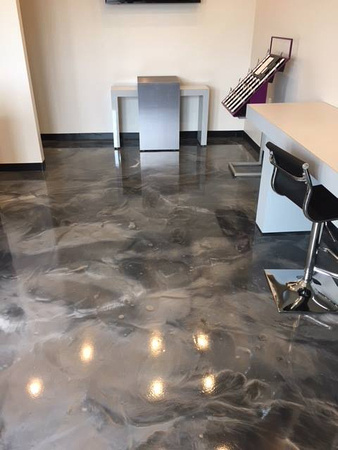 SOHO Lashes in Chesapeake reflector by Distinguished Designs Decorative Concrete Coatings and Epoxy Floors - 2