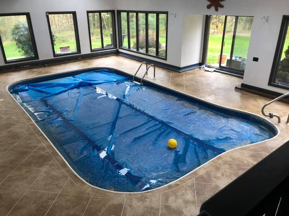 Indoor pool thin-finish by JTF Industries LLC @JTFIndustries - 1