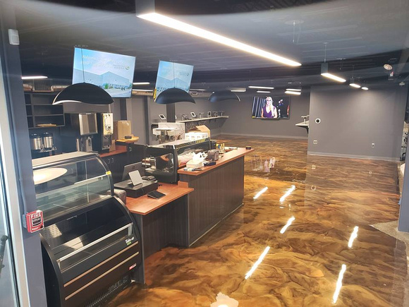 Black Rifle Coffee Company reflector by NJ Custom Garages and Floor Coatings @NJCustomGarages