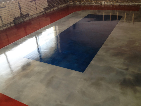 elite crete red gray blue deli floor reflector enhancer