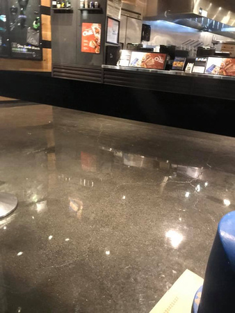 #49 Before & after pictures of a grind and seal using E100-PT1™ at a Shake Shack in Herald Square by World Class Interiors, LLC 3