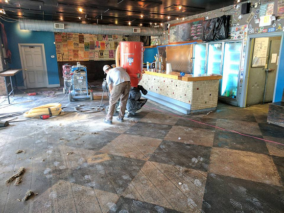12 South Taproom & Grill @taproom12south titanium and coffee reflector by Elite Concrete Coating & Polishing @EliteCCP - 4