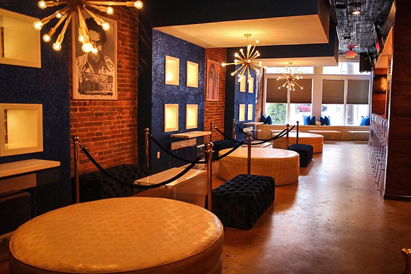 2chainz restaurant in Atlanta, GA hydra-stone stain only by Ekhaya Designs Atlanta - 2
