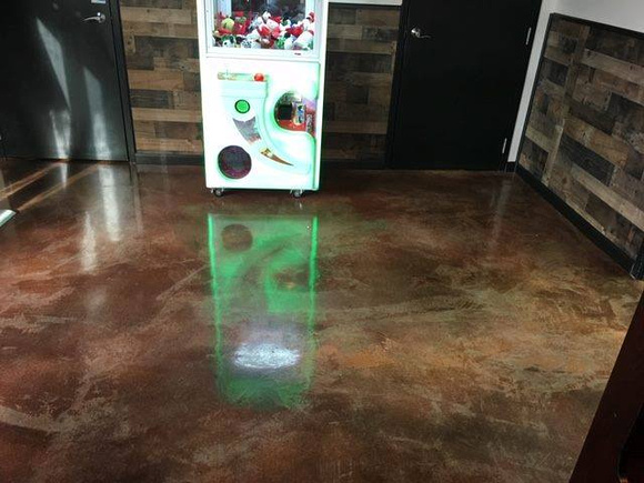 Windy City Pizza in Virginia micro-finish by Distinguished Designs Decorative Concrete Coatings and Epoxy Floors @ddconcrete.net - 3