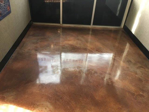 Windy City Pizza in Virginia micro-finish by Distinguished Designs Decorative Concrete Coatings and Epoxy Floors @ddconcrete.net - 4