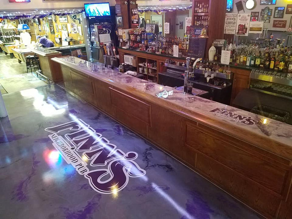 Finn's Neighborhood Pub @Finnspubmhk fs4 purple reflector by Elite Maintenance & Construction, LLC @EliteMaintenance14 - 18