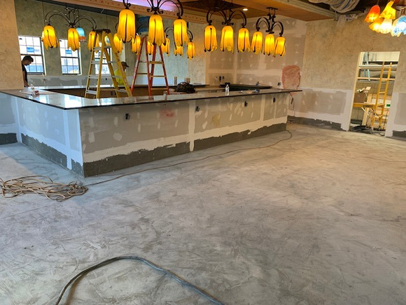 Mexico Viejo restaurant in South Boston, VA reflector by Distinguished Designs Decorative Concrete Coatings and Epoxy Floors @ddconcrete.net - 17