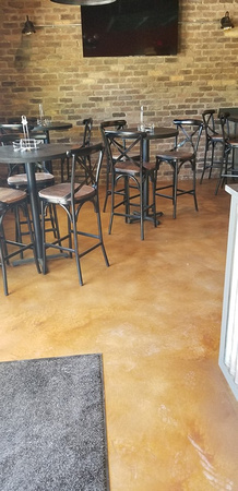 PJs Pancake House in NJ combo micro-finish flake in kitchen by DCE Flooring LLC @DCEflooring - 11