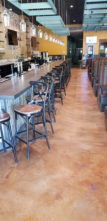 PJs Pancake House in NJ combo micro-finish flake in kitchen by DCE Flooring LLC @DCEflooring - 5