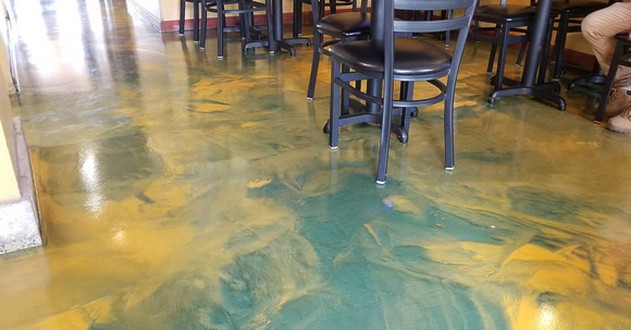 Pusateri's Thin Chicago Pizza in Florida reflector by All Bright Epoxy Floor Coatings IG-allbrightfloors - 1