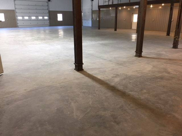 #74 Industrial reflector and flake combo 6k sqft by Distinguished Designs Decorative Concrete - 7