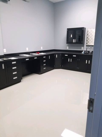 Bio lab area and ambulance bay neat by Mike Fleming with The Higham Company - 3