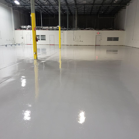 Warehouse 10k sq ft esd in Doral, FL by S.F. Concrete Technology @sfconcretetechnology - 1