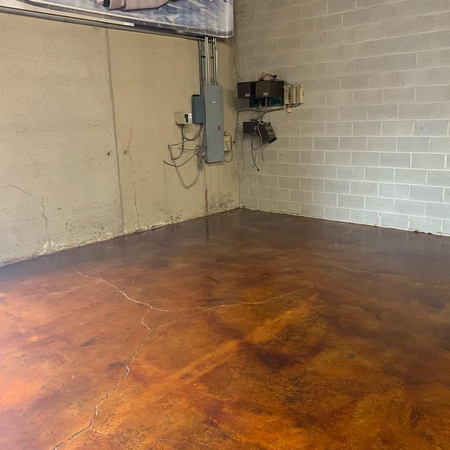 Warehouse stain with urethane top coat by IG-americanfloorcoatings - 4