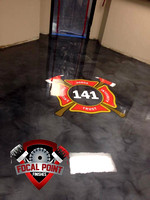 #11 Avon Fire Station 141 reflector with logo by Focal Point Finishes - 6