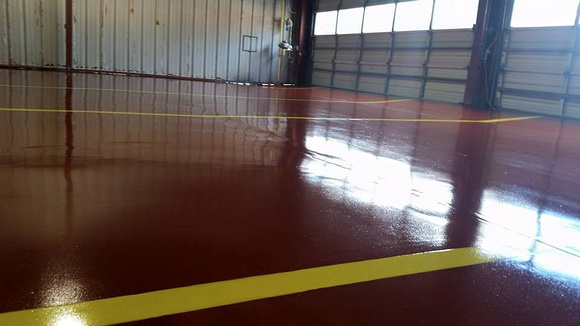 #30 Mascotte Fire Department Station 91 in Florida red Neat by Next Gen Concrete & Coatings Corp 1