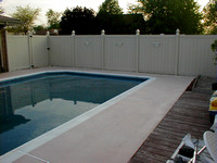 coral & wht pool After